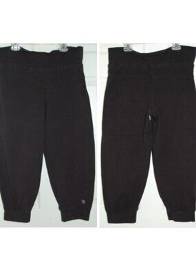 MPG Black Yoga Pants, Women Size M